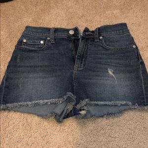 High waisted shorts